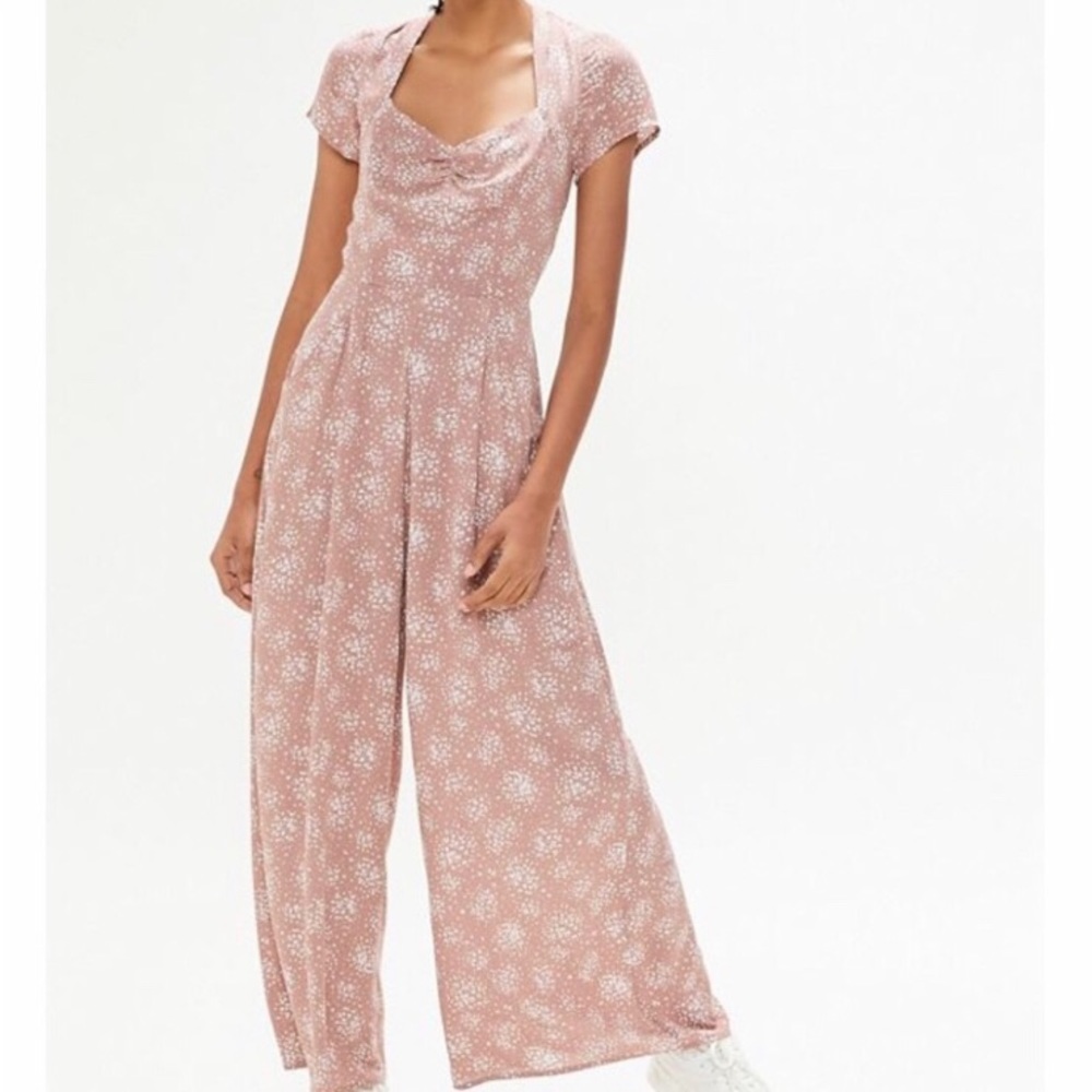 Urban Outfitters Wide Leg Jumpsuit, Cocoa, NWT